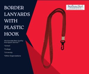 Border Lanyards Tag With Hook